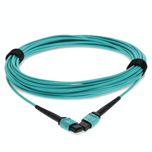 AddOn Networks ADD-MPOMPO-1-5M5OM4P-TAA InfiniBand/fibre optic cable 59.1" (1.5 m) MPO LOMM Aqua color