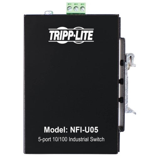 Tripp Lite NFI-U05 network switch Unmanaged Fast Ethernet (10/100) Black