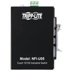 Tripp Lite NFI-U05 network switch Unmanaged Fast Ethernet (10/100) Black