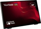 Viewsonic TD2465 signage display Interactive flat panel 24" LED 250 cd/m² Full HD Black Touchscreen