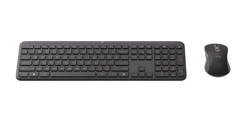 Logitech Signature Slim Combo MK955 for Business | Copilot Edition keyboard Mouse included Office RF Wireless + Bluetooth QWERTY English Graphite