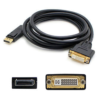 AddOn Networks 0A36536-AO video cable adapter 7.87" (0.2 m) Mini DisplayPort VGA (D-Sub) Black