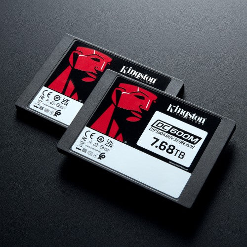 Kingston Technology DC600M 7.68 TB 2.5" Serial ATA III 3D TLC NAND