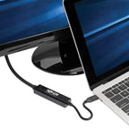 Tripp Lite U444-010-DP USB graphics adapter 3840 x 2160 pixels Black