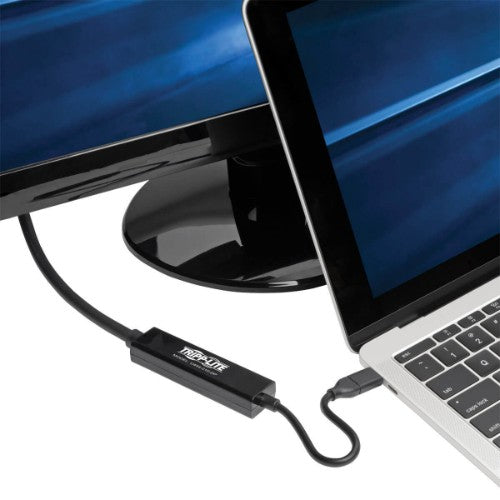 Tripp Lite U444-010-DP USB graphics adapter 3840 x 2160 pixels Black