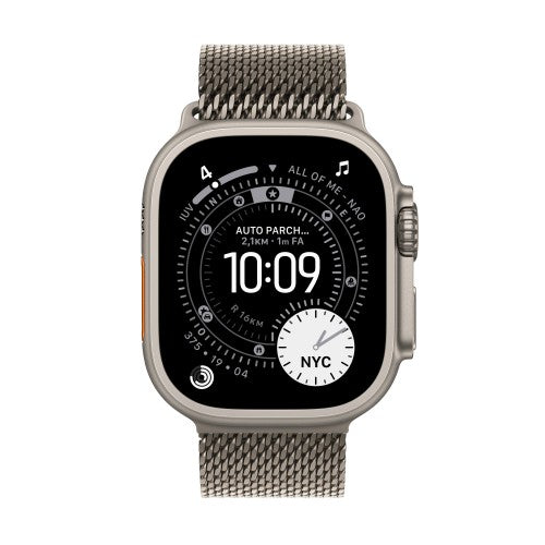 Apple Watch Ultra 3 OLED 49 mm Digital 422 x 514 pixels Touchscreen 5G Titanium Wi-Fi GPS (satellite)