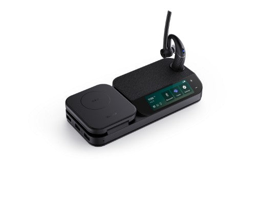 Yealink BH71 Workstation Headset Wireless Ear-hook Office/Call center USB Type-C Bluetooth Charging stand Black