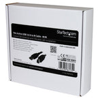 StarTech.com USB3SAB10M USB cable USB 3.2 Gen 1 (3.1 Gen 1) 393.7" (10 m) USB A USB B 5 Gbit/s Black