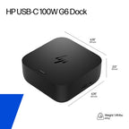 HP USB-C 100W G6 Dock