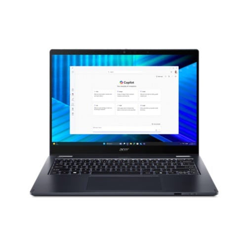 Acer TravelMate TMP414RN-55-79AM Intel Core Ultra 7 255U Hybrid (2-in-1) 14" Touchscreen WUXGA 16 GB DDR5-SDRAM 1 TB SSD Wi-Fi 7 (802.11be) Windows 11 Pro Blue