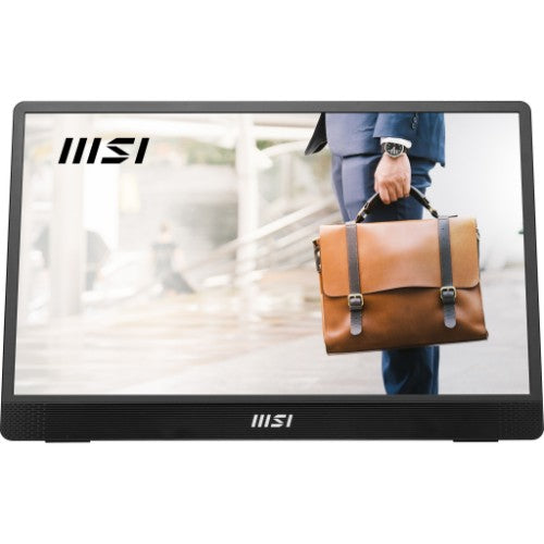 MSI Pro MP161 E2 Portable monitor Black 15.6" LED 1920 x 1080 pixels