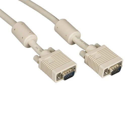 Black Box VGA/VGA, 5ft VGA cable 59.1" (1.5 m) VGA (D-Sub) Beige