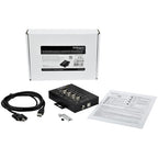 StarTech.com ICUSB234854I interface hub USB 2.0 Type-B Black