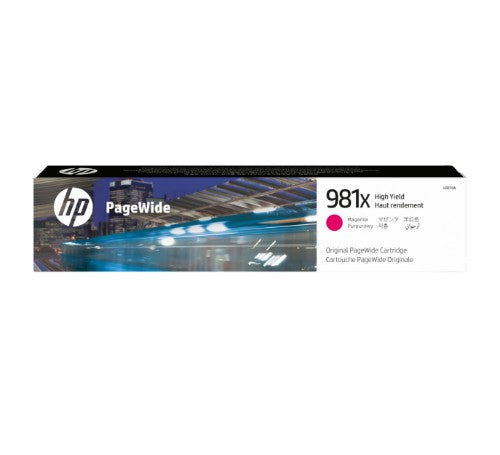 L0R10A (981X) Ink cartridge magenta, 10K pages, 115ml