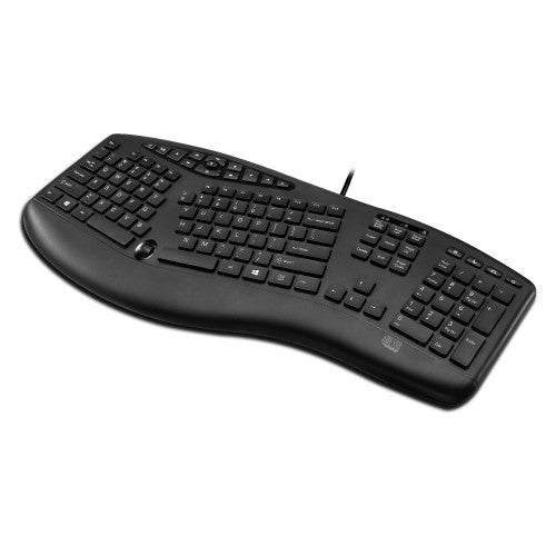 Adesso TruForm Media 160 keyboard Office USB QWERTY US English Black