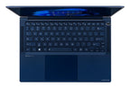 Dynabook Portégé X40L-M Intel® Core™ i7 155H Laptop 14" WUXGA 16 GB LPDDR5x-SDRAM 512 GB SSD Wi-Fi 6E (802.11ax) Windows 11 Pro Navy