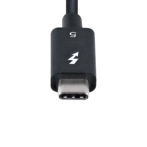 StarTech.com TBLT5MM1M240W Thunderbolt cable 39.4" (1 m) 80 Gbit/s Black