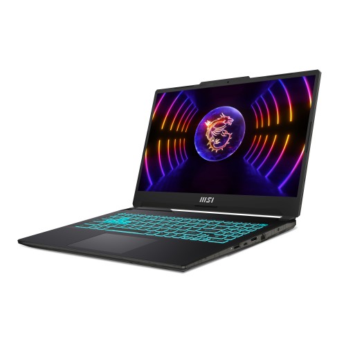 MSI Cyborg 15 A13VE-218US Intel® Core™ i7 i7-13620H Laptop 15.6" Full HD 16 GB DDR5-SDRAM 512 GB SSD NVIDIA GeForce RTX 4050 Wi-Fi 6 (802.11ax) Windows 11 Home Black