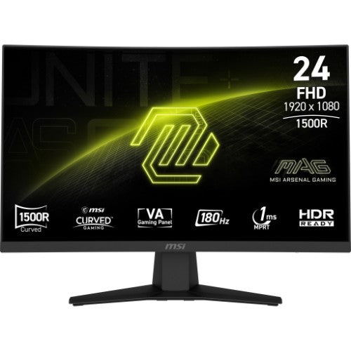 MSI MAG 244C computer monitor 23.6" 1920 x 1080 pixels Full HD LCD Black