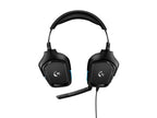 Logitech G 981-000769 headphones/headset Wired Head-band Gaming Black