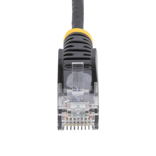 StarTech.com N6PAT6INBKS networking cable Black 7.87" (0.2 m) Cat6 U/UTP (UTP)