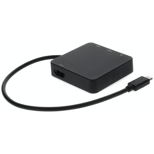 AddOn Networks TRVDKC4 laptop dock/port replicator USB 3.2 Gen 1 (3.1 Gen 1) Type-C Black