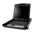 APC AP5717 rack console 17" Black 1U
