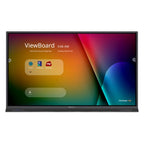 Viewsonic IFP6552 signage display 65" LCD Wi-Fi 400 cd/m² 4K Ultra HD Black Touchscreen Built-in processor Android