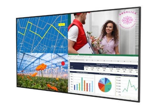 Planar Systems URP65 65" LCD 500 cd/m² 4K Ultra HD Black 24/7
