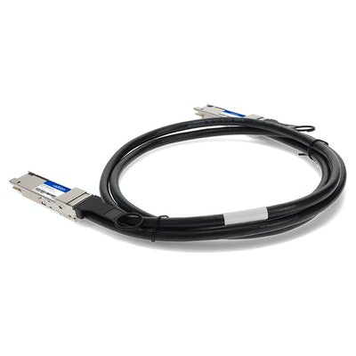AddOn Networks QSFPDD-200G-PDAC2M-AO InfiniBand/fibre optic cable 78.7" (2 m) QSFP-DD Black