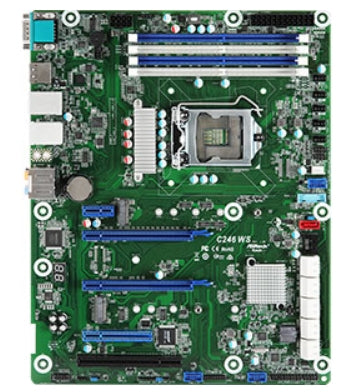 Asrock C246 WS motherboard Intel C246 ATX