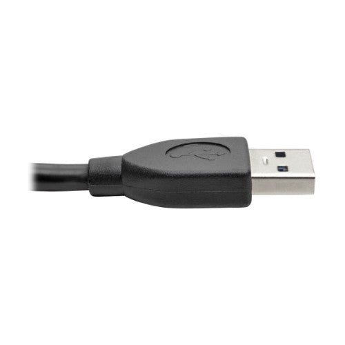 Tripp Lite U324-006-DSK2 USB cable USB 3.2 Gen 1 (3.1 Gen 1) 70.9" (1.8 m) USB A 2 x USB A 5 Gbit/s Black