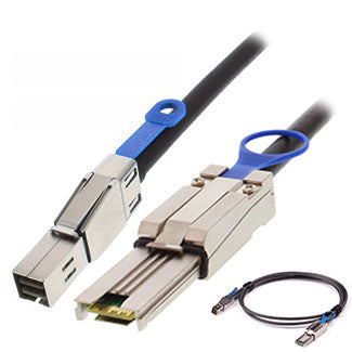 AddOn Networks SFF-8088/SFF-8644 2m 78.7"(2 m) Black
