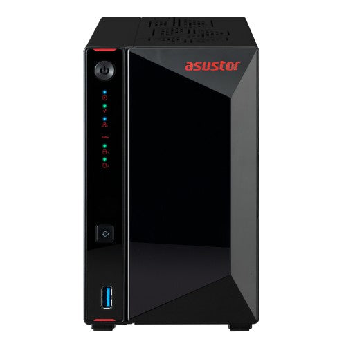 Asustor AS5402T NAS/storage server Intel® Celeron® N5105 4 GB DDR4 0 TB ADM Black