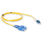 AddOn Networks ADD-SC-LC-0-5M9SMF InfiniBand/fibre optic cable 19.7" (0.5 m) OFNR Yellow