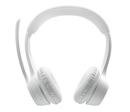 Logitech 981-001416 headphones/headset Wireless Head-band Office/Call center Bluetooth White