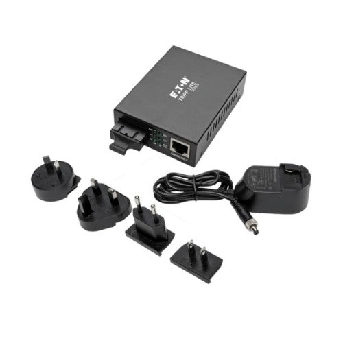Tripp Lite N785-INT-SC-MM network media converter 1000 Mbit/s 850 nm Black