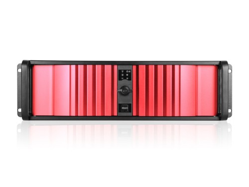 iStarUSA D-300SEA-RD-T7SA computer case Rack Black, Red