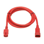 Tripp Lite P018-006-ARD power cable Red 70.9" (1.8 m) C14 coupler C15 coupler