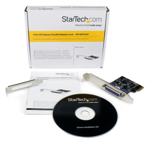 StarTech.com PEX1P2 interface cards/adapter Internal Parallel