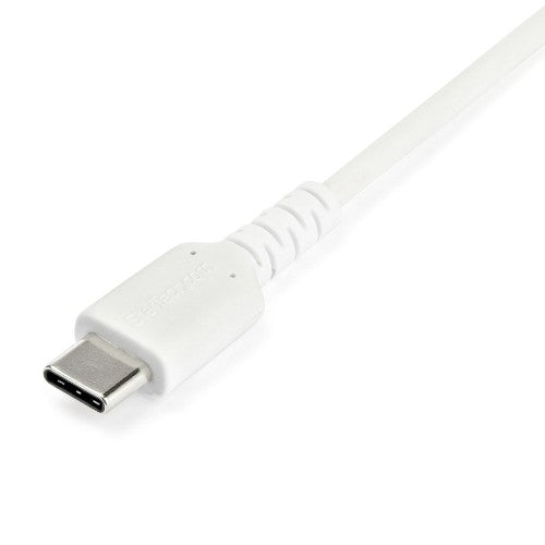 StarTech.com RUSB2AC2MW USB cable USB 2.0 78.7" (2 m) USB A USB C 0.48 Gbit/s 60 W White
