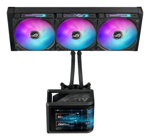 ASUS ROG Ryuo IV SLC 360 ARGB Processor All-in-one liquid cooler 4.72" (12 cm) Black