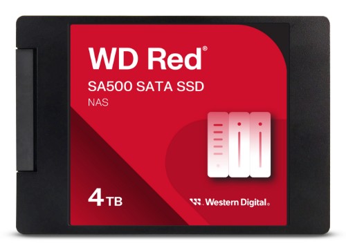 Western Digital Red WD SA500 4 TB 2.5" Serial ATA III 3D NAND