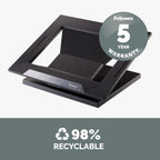 Fellowes Designer Suites Laptop stand Black 17"
