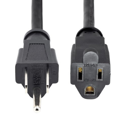StarTech.com PAC1016 power cable Black 70.9" (1.8 m) NEMA 5-15P