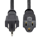 StarTech.com PAC1016 power cable Black 70.9" (1.8 m) NEMA 5-15P