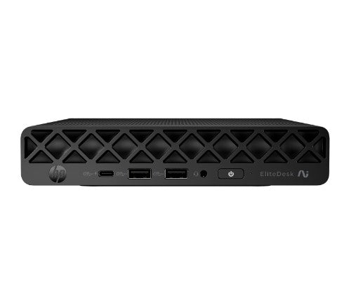 HP EliteDesk 8 Mini G1a Next Gen AI Wolf Pro Security Edition AMD Ryzen AI 5 PRO PRO 340 32 GB DDR5-SDRAM 512 GB SSD Windows 11 Pro Mini PC Black