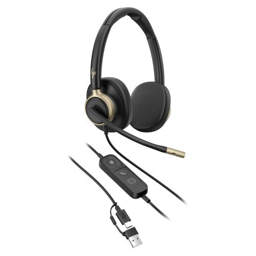 HP Poly Mission 815 Monaural USB Wired Headset (Bulk)