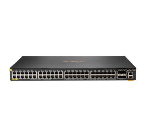 HPE Aruba Networking CX 6200F 48G Class-4 PoE 4SFP+ 740W Managed L3 Gigabit Ethernet (10/100/1000) Power over Ethernet (PoE) 1U
