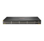 HPE Aruba Networking CX 6200F 48G Class-4 PoE 4SFP+ 740W TAA Managed L3 Gigabit Ethernet (10/100/1000) Power over Ethernet (PoE) 1U